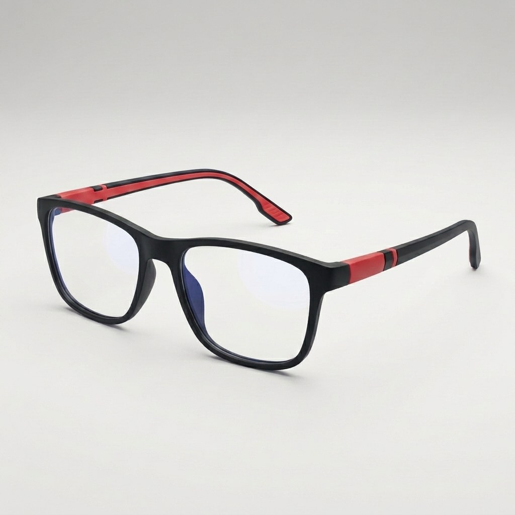 Multifocale Leesbril Oslo – Rood – afbeelding 3