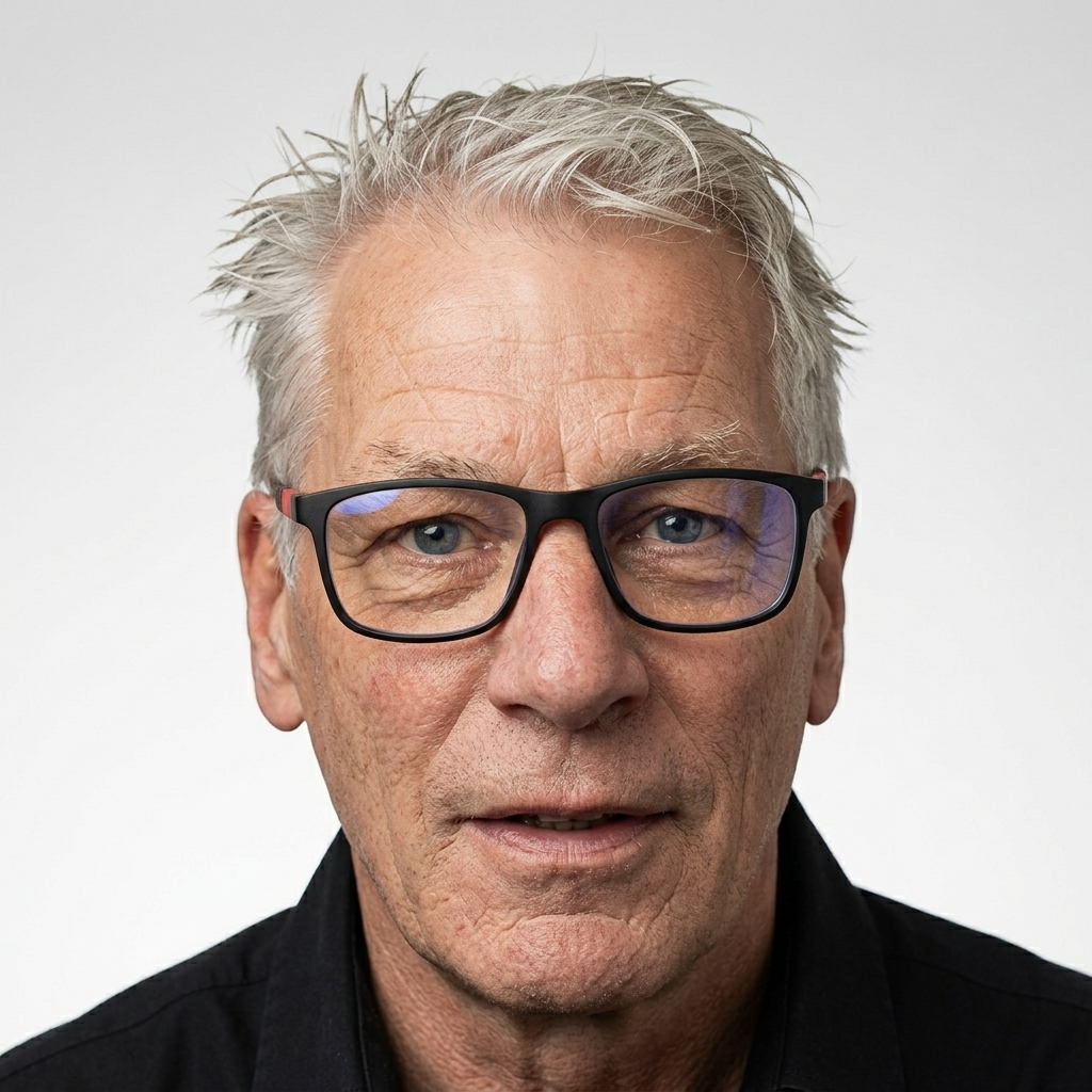 Multifocale Leesbril Oslo – Rood – afbeelding 1